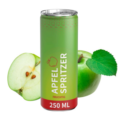 Apfel Spritzer in der Dose